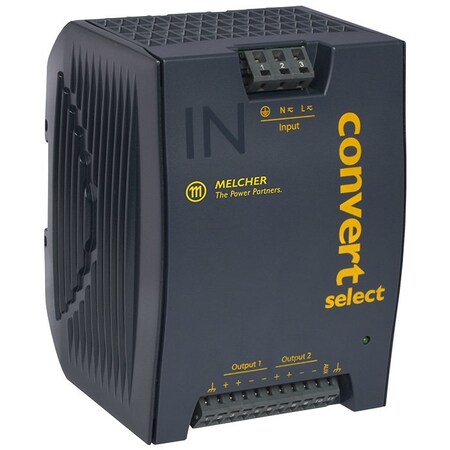 Bel Power Solutions AC-DC Battery Charger, 85 to 264V AC, 12V DC, 194W, 14A, DIN Rail LWN1140-6EM1G